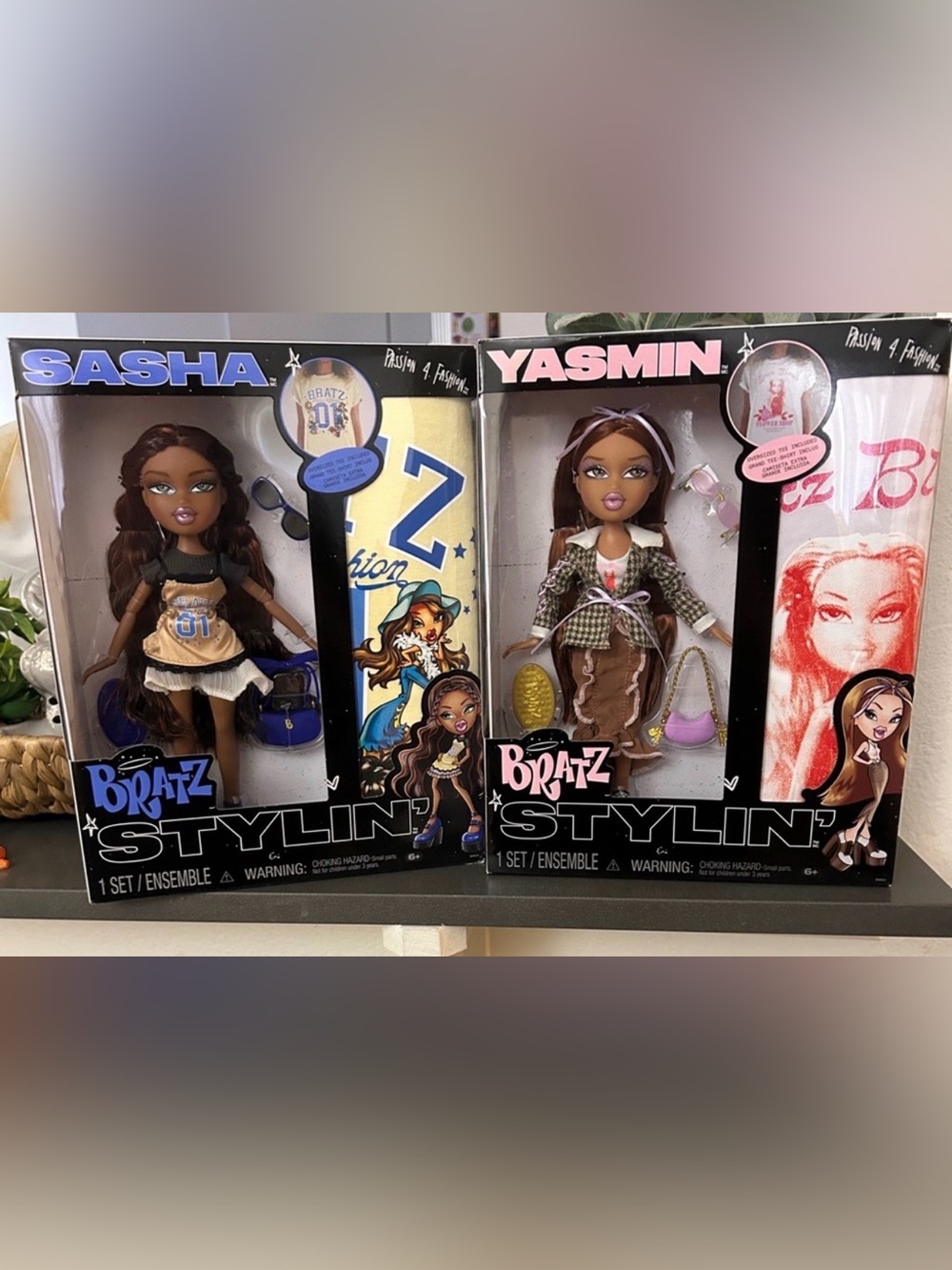 Bratz Stylin' Sasha & Yasmin Doll Set - new in boxes